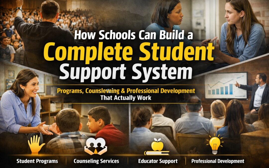 How Schools Can Build a Complete Student Support System (Programs, Counseling, and Professional Development That Actually Work)