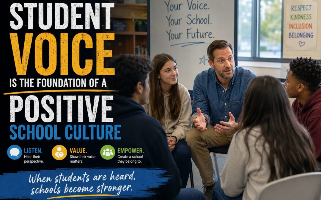 Why Student Voice Is the Foundation of a Positive School Culture